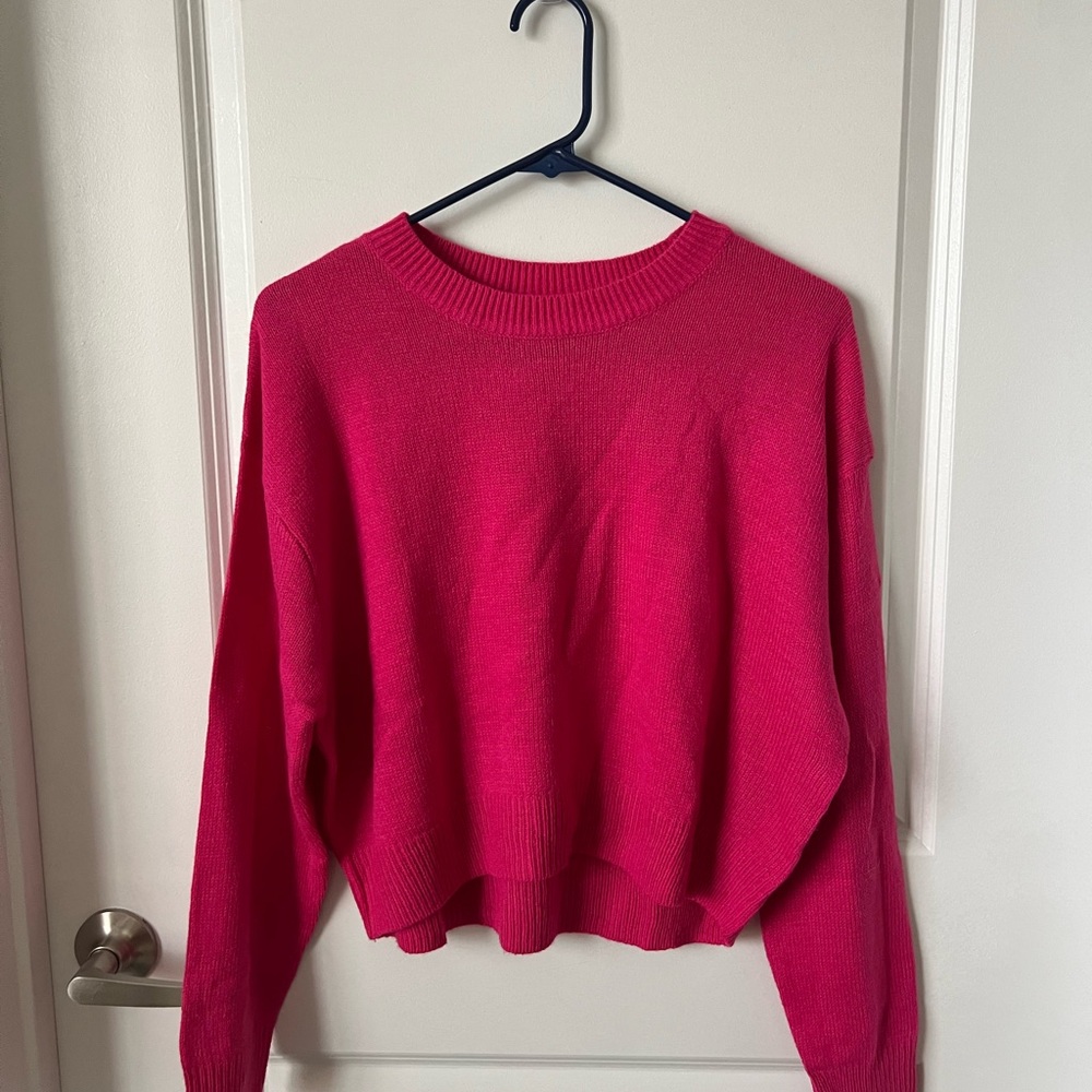 Divided Pink Womens Sweater